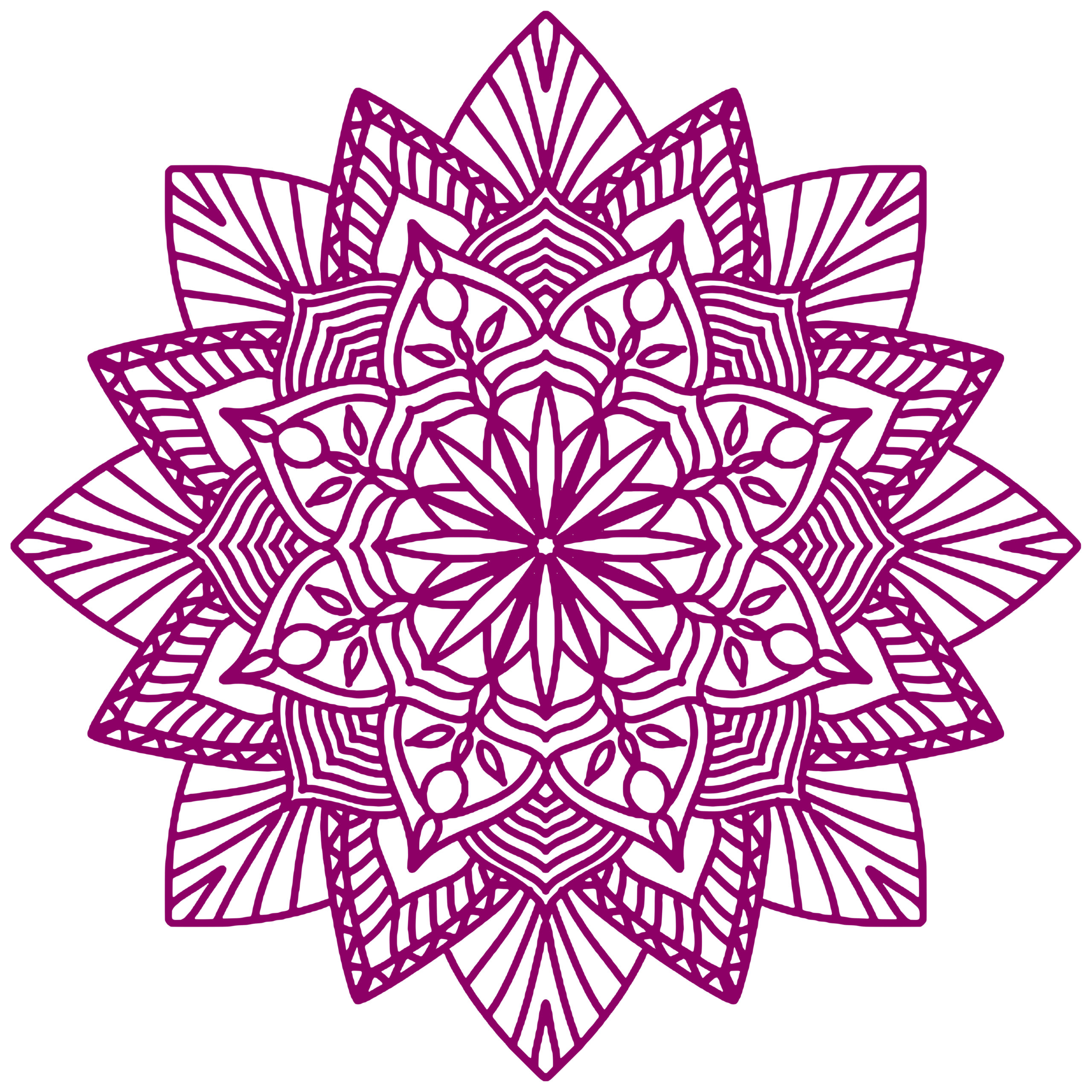 Mandala Amethyst